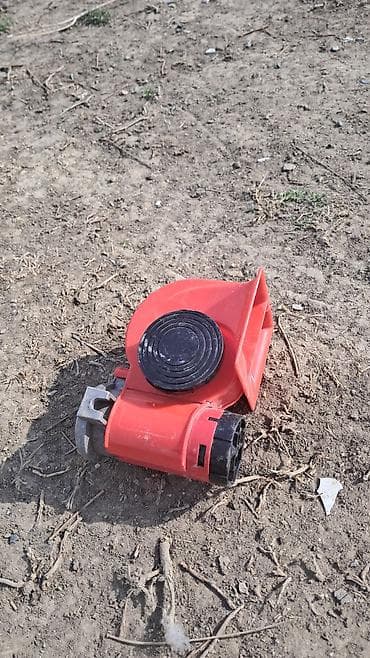 Qırmızı rəngli avtomobil üçün hava siqnalı (klakson) modulu - — 3