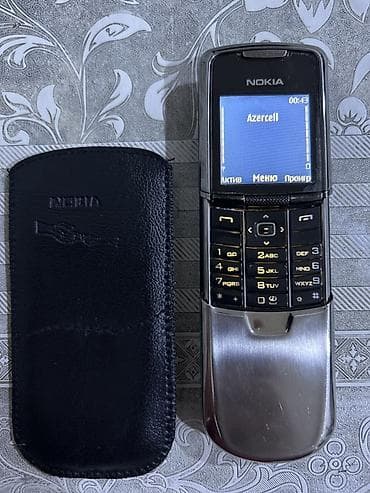 nokia telfon: Nokia 2 GB, rəng - Qara, Düyməli — 5