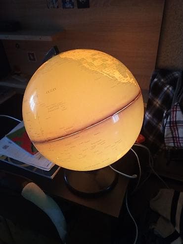 agdere qlobus: Masaüstü işıqlı qlobus uşaqlar üçün eyni vəziyyətdə böyüklər üçün — 2