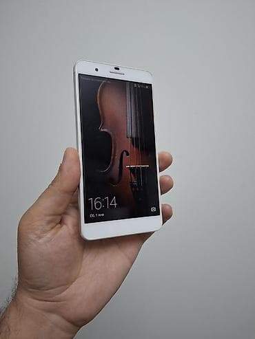 processor core i7: Honor 6x 2016, 32 GB, rəng - Ağ, Sensor — 3
