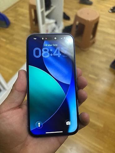 iphon: IPhone 16, 128 GB, Mavi — 1