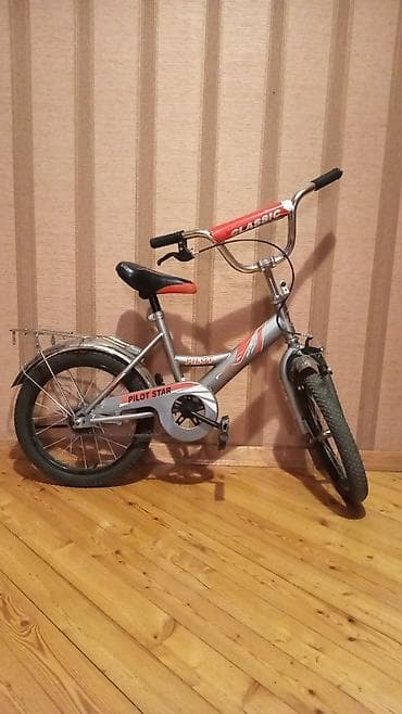 klass.az velosiped: İşlənmiş İki təkərli Uşaq velosipedi 16", sürətlərin sayı: 1, Ünvandan götürmə — 3