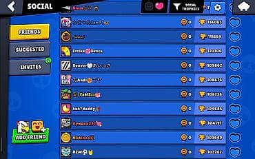 бус сапок: Brawl Stars hesabı – yüksək göstəricilər və zəngin kolleksiya — 10