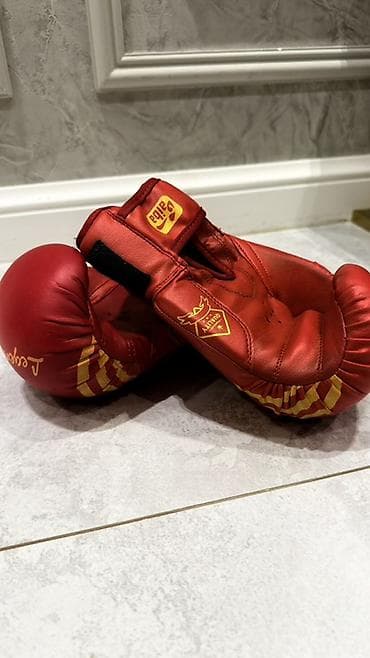 matlar: Məhsul: Boks əlcəkləri – Adidas Professional - Rəng: qırmızı, sarı — 2