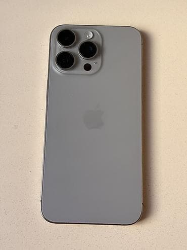 ayfon 16 e: IPhone 15 Pro Max, 256 GB, Gümüşü — 2