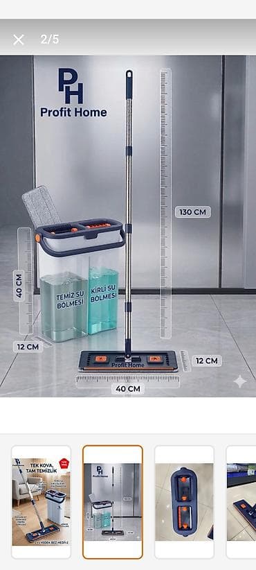 mermer tozu: Say çoxdur yeni nəsil mop və iki bölməli vedrə seti Xüsusiyyətlər: - — 3