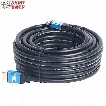 kablo: Hdmi kabel 4k Dəstləyir
30m, 20m, 15m 10m
İstənilən sayda var — 1