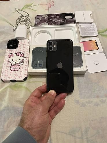 orjinal redmi airdots: IPhone 11, 128 GB, Qara, Face ID — 4