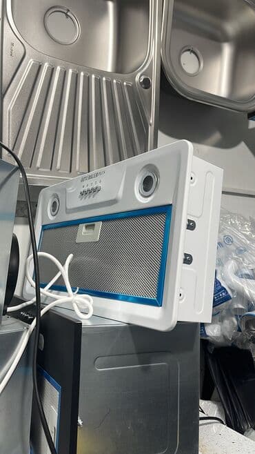 вытяжка для кухни в баку: Aspirator rəng - Ağ, Yeni — 1