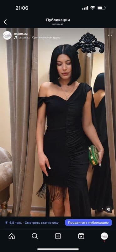 dəvə şubası: Zərif abiye kolleksiyası – ÜSTÜN - Metalik parıltılı, şampan-qəhvəyi — 5