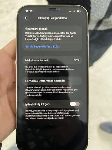 ucuz telefonlar ayfon: IPhone 12 Pro Max, Qızılı, Simsiz şarj — 4