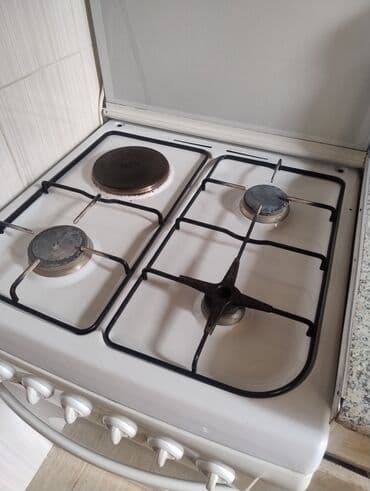 qaz pilete: Plitə Qazlı, Ayrıca dayanan, 4 gözlü, İşlənmiş — 8