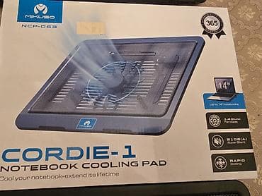 dondurma soyuducular: 14 inch noutbuk üçün soyuducu stend. kompüterə usb ilə qoşulur — 1