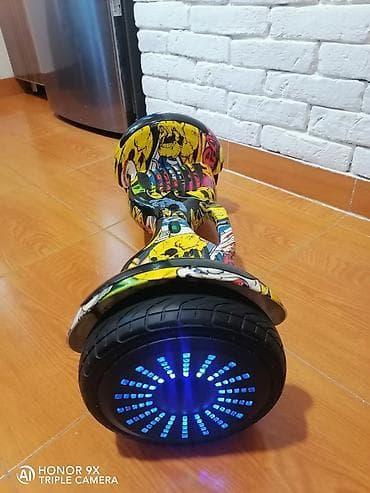Elektrik nəqliyyatı: Qrafiti dizaynlı hoverboard (özünü balanslaşdıran skuter) — 4