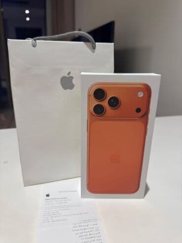 iphone 11 qiymeti işlənmiş: IPhone 17 Pro Max, 256 GB, Narıncı, Sənədlərlə — 1