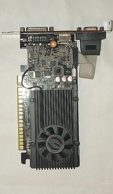 ventilyator su ile: Videokart EVGA GeForce GT 710, < 4 GB — 2