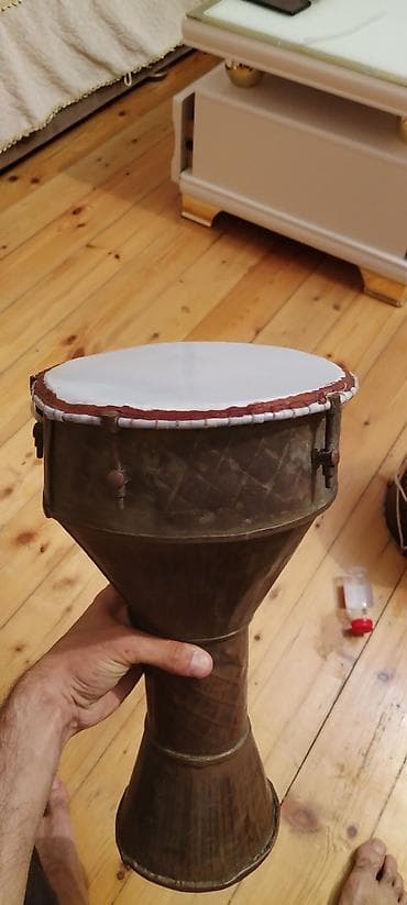 Musiqi alətləri: Məhsul: Mis zərb aləti – nağara/tapança tipli tək dəri başlı davul — 2