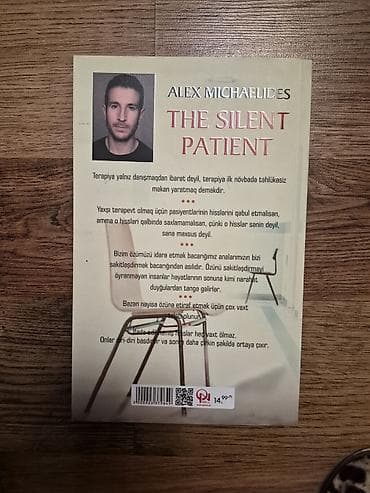 Məhsul: Kitab – “Səssiz Pasiyent” (The Silent Patient) Müəllif: Aleks — 2