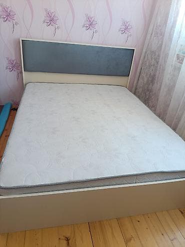 İki nəfərlik yataq dəsti - Ölçü: təxmini 160×200 sm (standart