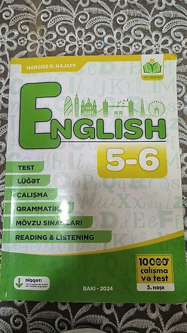 Kitablar və jurnallar: İngilis dili üzrə test və çalışma kitabları dəsti - DİM “English 5” – — 3
