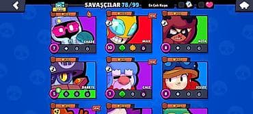 Velosiped aksesuarları: Brawl Stars hesabı – 78/99 döyüşçü Ümumi: - Kupa: 17 893+ - — 5