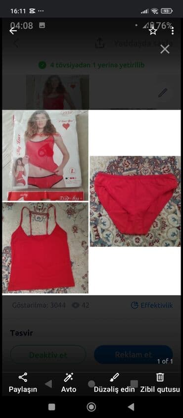 Костюмы: 8 manat — 1