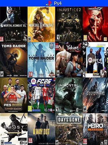 playstadion 4: PlayStation 4 modellere orginal oyunlarin yazilmasi 10manat istediyin — 3