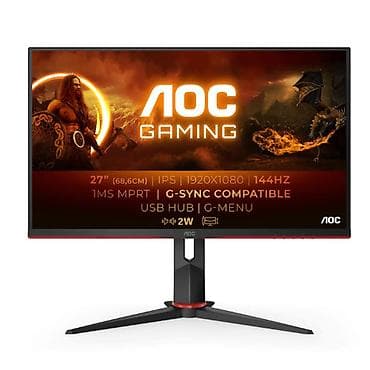 MONITOR AOC 27G2SPU/BK Ekran ölçüsü: 27" Ekran genişliyi: 1920 x 1080