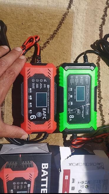 şarj aparati: 12V Intelligent Pulse Repair Charger – akkumulyator üçün ağıllı — 3