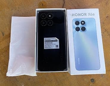 smart box qiymeti: Honor X6a, 128 GB, rəng - Qara, Zəmanət, İki sim kartlı, Sənədlərlə — 3