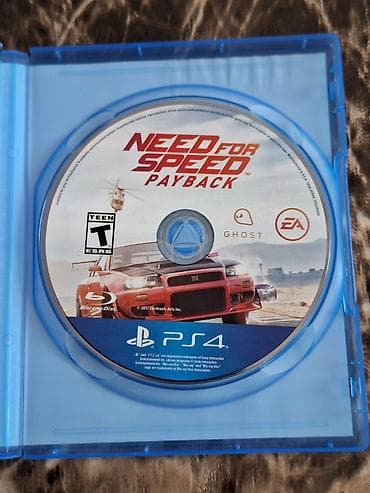 meduza disk: PS4 oyun diski: Need for Speed Payback - Platforma: PlayStation 4 — 2