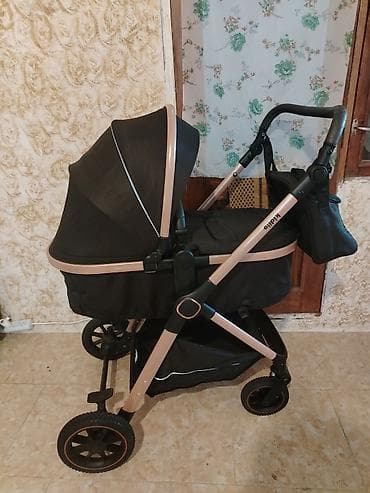 Uşaq arabaları: Çıxarıla bilən beşikli araba, Kidilo, İşlənmiş, Yaş: 1-6 ay, Ödənişli çatdırılma, Ünvandan götürmə — 1