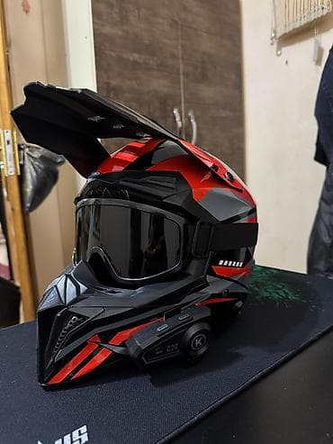 Квадроциклы: Full face kaska çox səliqəli saxlanıb temunun malı ilə birgə tutmayın — 1