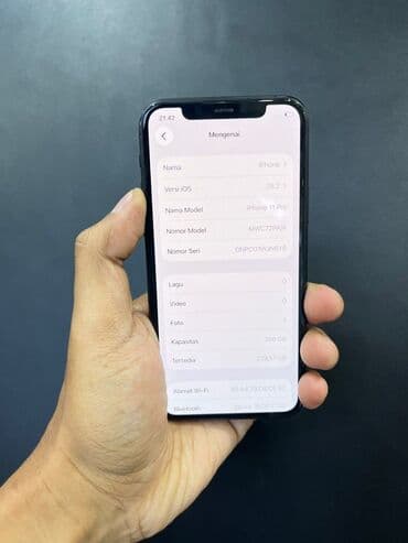 Фото и видеокамеры: IPhone 11 Pro, 256 ГБ, Синий, Face ID — 8