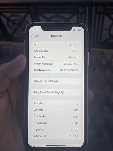 xiaomi mi 11: IPhone 11, 64 GB, Ağ, Face ID — 4