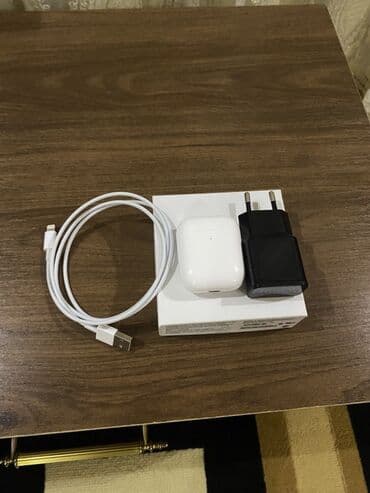 чехол для ipad mini: Б/у Беспроводные (Bluetooth) Наушники, Apple, цвет - Белый — 3