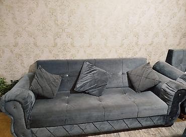 akril metbex mebeli: Qonaq otağı üçün, İşlənmiş, Açılmayan, Dördbucaq masa — 2