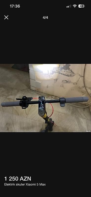 böyük çanta: Elektrik skuter Xiaomi 5 Max - Güclü elektrikli ötürücü və böyük — 3