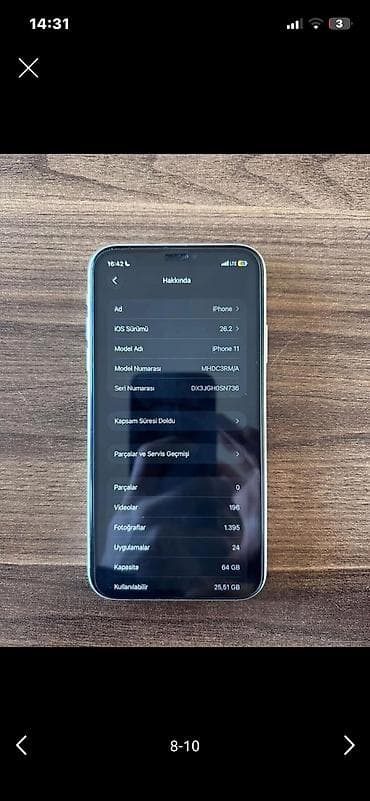 iphone 11 pro max qiymet: IPhone 11, 64 GB, White Titanium, Zəmanət, Kredit, Barmaq izi — 7