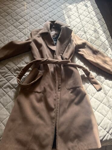 toxunma jaket modelleri: Palto, rəng - Qəhvəyi — 1