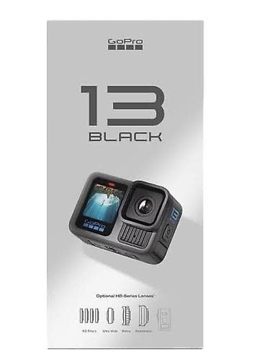 GoPro HERO 13 Black action kamera - İki ekranlı korpus: ön tərəfdə