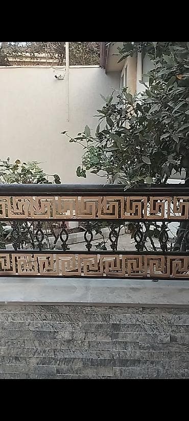 pencere dekor: Məhsul: Dəmir məhəccər və pəncərə barmaqlığı istehsalı Təsvir: - — 10