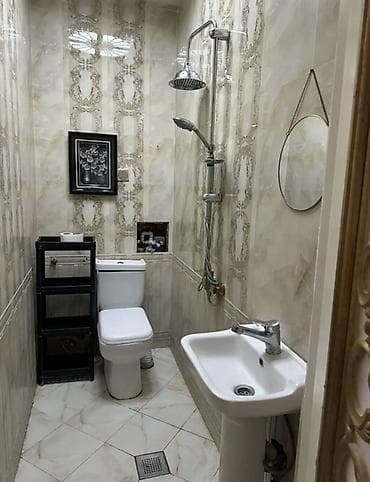 elitin yaninda kiraye evler: Mebel və texnika ilə təchiz olunmuş 3 otaqlı mənzil interyeri - — 6