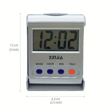 Ev saatları: Bu rəqəmsal masaüstü saatı yığcam dizayna və asan oxunan rəqəmsal — 3