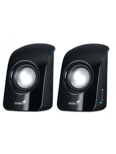 Genius SP-U115 2.0 İstifadə olunub,usb ilə qoşulur Ətraflı modeli