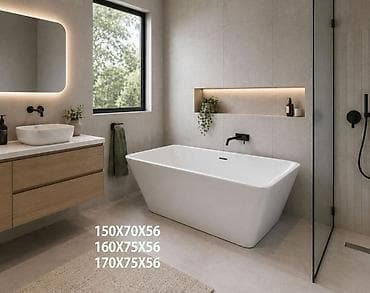 hamam xalcasi: Yeni Vanna, Akril, Pulsuz çatdırılma — 4