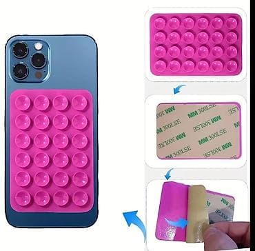 Компьютеры, ноутбуки и планшеты: Silikon vakuumlu yapışqan panel – telefon üçün çoxməqsədli tutacaq — 3