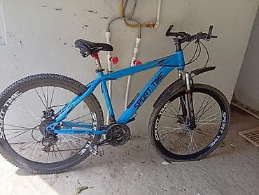 velosiped diskleri: SPORT TIME dağ velosipedi - Rəng: mavi - Çərçivə: alüminium — 2