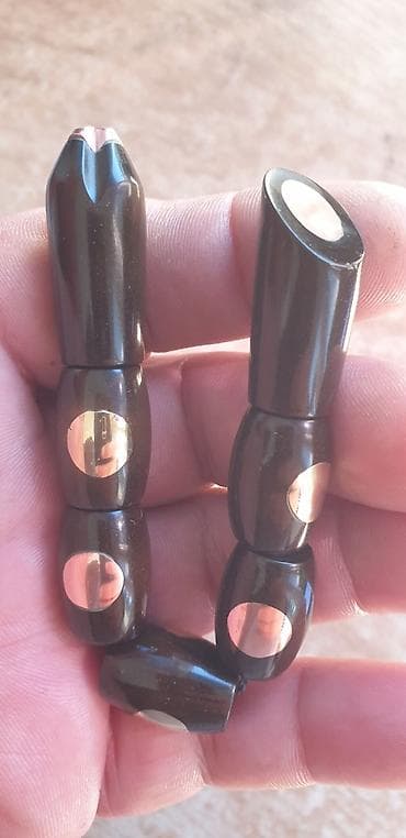 mini çanta: Təsbəh ebonit orta mis.latun — 1