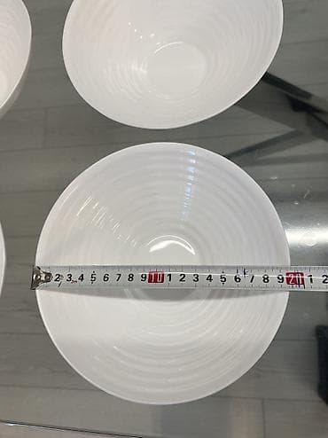 sufre modelleri: Boşqablar, rəng - Ağ, Keramika — 3